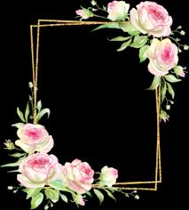 rose frame pngs for free