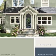 Saybrook Sage House Paint Exterior