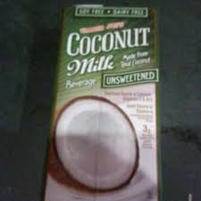 coconut milk beverage unsweetened