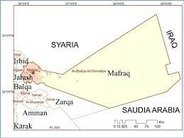 Straßenknotenpunkt in der abzweigung der wüstenstraßen amman bagdad, damaskus bagdad und damaskus kuwait … Map Of Al Mafraq Governorate Showing The Al Mafraq City And The Download Scientific Diagram