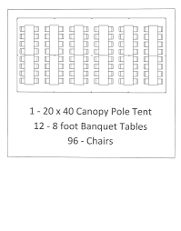 20 x 40 canopy pole tent