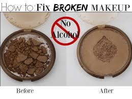 how to fix broken makeup no alcohol