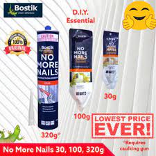 bostik no more nails liquid nail 30g