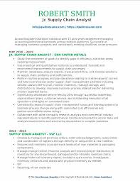Recommending improvements to boost performance and reduce costs. Supply Chain Analyst Resume Samples Qwikresume