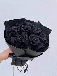 black roses black flowers flower