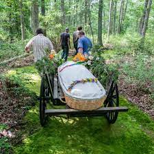 Green Burial Naturally - On Wednesday I buried my mother at Steelmantown Cemetery next to my father, who went into the forest ground almost four years ago and is now covered in
