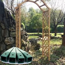 Wooden Garden Arch Pergola Trellis