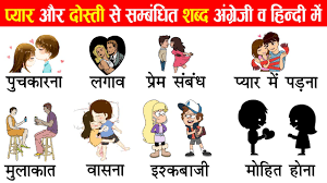 english words with hindi meaning