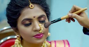 bridal makeup things in marathi