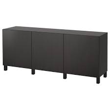 Check out ikea's huge selection of quality buffet tables and sideboards in traditional and modern styles for affordable prices. Besta Combinaison Rangement Portes Lappviken Brun Noir Ikea