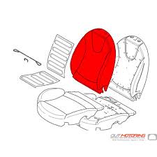 Replacement Sports Seat Backrest Cover
