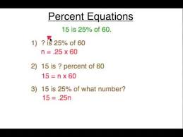 How To Solve Percent Equations