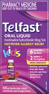Telfast Oral Liquid Allergy Medicine For Kids Telfast Au