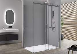 shower cubicle nano real glass sliding