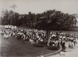 Died june 4, 1895, london, eng. Funeral Of Sultan Abu Bakar Of Johor Malaysia