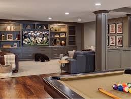 Once you have prepared concrete and removed any sealers, you are ready to paint. 75 Beautiful Basement With Gray Walls Pictures Ideas May 2021 Houzz