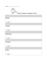 homework assignment sheet template cakepins com reading homework assignment sheet template cakepins com