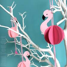 *ginger ray 15 pack flamingo tropical cocktail stirrers hawaii summer bbq retro* in home, furniture & diy, celebrations. Easy Paper Flamingo Decor Diy Summer Room Decor Red Ted Art Make Crafting With Kids Easy Fun