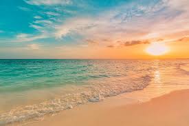 Premium Photo Sea Ocean Beach Sunset