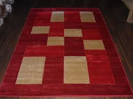 blocks range woven rug hand carved