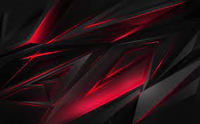 polygonal abstract red dark background