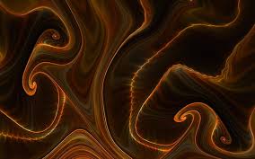 orange swirl digital wallpaper surface