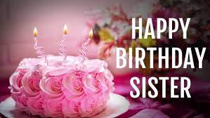 happy birthday to sister cake