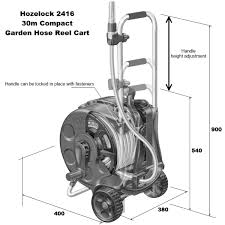 Hozelock 2416 Compact Garden Hose Reel