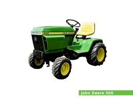 john deere 300 garden tractor specs and