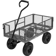 Capacity Mesh Steel Garden Cart