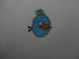 How To Draw Angry Birds,angry Blue Bird, Step by Step, Drawing Guide, by  zuzu2828 - DragoArt