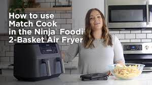 match cook ninja foodi 2 basket
