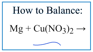 how to balance mg cu no3 2 mg no3 2