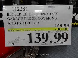 life technology garage floor covering