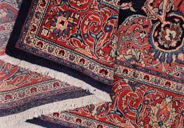 how to spot out authentic persian rugs
