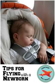 Tips For Flying With A Newborn