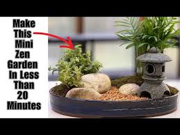 Build A Miniature Japanese Zen Garden