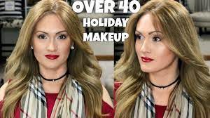 over 40 holiday makeup you
