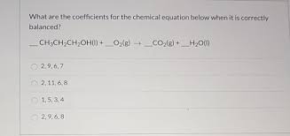 Chemical Equation Chegg