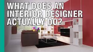 what does an interior designer actually