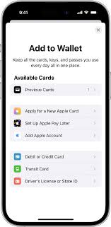 set up apple pay apple support