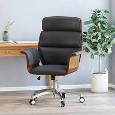The designer chairs average for the office has been revised in several times to accommodate to the science of design, which has increased since it was. Cannonade Mid Century Swivel Office Chair By Christopher Knight Home Overstock 31914200 Black Gray Silver