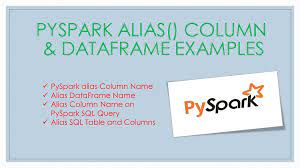pyspark alias column dataframe