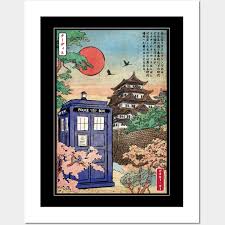 Tardis In Japan Doctor Who Posters