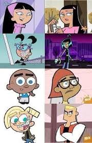 I know Timmy and Danny aren't on here but here is what I think. Fairly Odd  parents' characters a… | Fairly odd parents, Danny phantom, Fairly odd  parents characters
