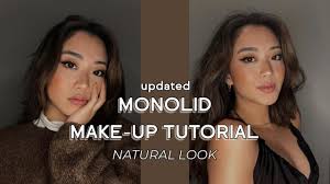 updated monolid make up tutorial