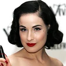 clothers of dita von teese makeup4all