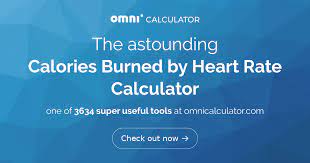 calories burned by heart rate calculator
