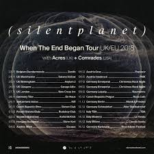 unraveled silent planet to tour europe