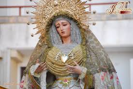Decenas de fieles acompañan a la Virgen de los Dolores en su Rosario de la Aurora - ISLA PASIÓN